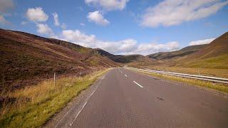 The Cairnwell Pass - UK’s Highest in UK's biggest National Park (Cairngorms National Park, Scotland)