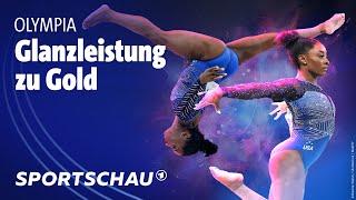 Turnen: Simone Biles holt zum sechsten Mal Gold | Olympia 2024 | Sportschau