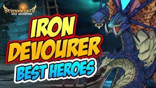 NEW IRON DEVOURER BEST HERO FORMATION | SEVEN KNIGHTS IDLE ADVENTURE