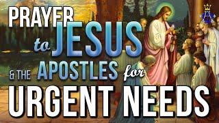 ️ Celestial Petition: Prayer to Jesus and the Apostles for Urgent Needs