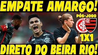 QUEM NÃO FAZ, LEVA!! PÓS-JOGO: FLAMENGO 1-1 INTERNACIONAL!