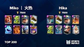 Miko ｜ 火热 vs Hika [TOP 200]