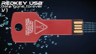 Redkey USB V1 - The World's First Easy-to-Use Computer Data Wipe Tool