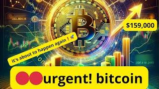 urgent! bitcoin: it's about to happen againcryptocoinstories news