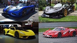 Supercars Hunters BEST Spot 2018: One:1, Agera RS, Chiron, Venom F5, Apollo IE...