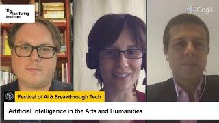 The Alan Turing Institute: Artificial Intelligence in the Arts and Humanities | CogX 2020