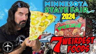 MINNESOTA STATE FAIR 2024! 7 weirdest foods!