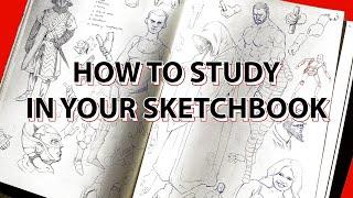 SKETCHBOOKS TRAINING TIPS - Sketchbook tour with Aarón luna THU 2022