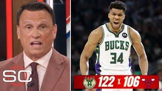 ESPN "shocked" by Milwaukee Bucks blew out Chicago Bulls 122-106; Giannis Antetokounmpo: 41 Points