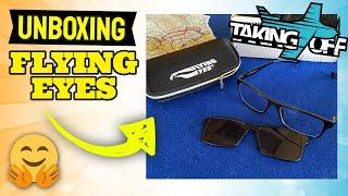 Unboxing FlyingEyes REGULAR Glasses & Colten Mortgage Giving Away Flying Eyes!