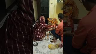 Ghar Main Laxmi Puja Ki|Mom & Daughter|#laxmipuja #laxmipujanrangoli #diwali