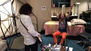 Aerosmith - Deuces Are Wild Las Vegas Backstage - Steven Tyler and Joe Perry