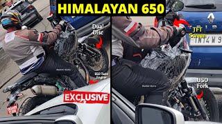 RE Himalayan 650 Spied - Features & All Detailed | Inside Update