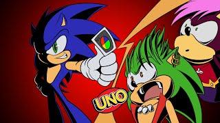 SONIC AND SONIA AND MANIC PLAYS UNO! TEAM UNDERGROUND