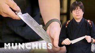 How to Sharpen a Knife with a Japanese Master Sharpener