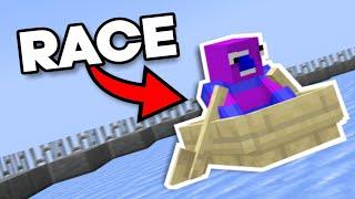 Building A MASSIVE Racetrack On This Minecraft SMP! [Doomsday SMP]