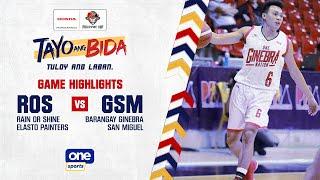 Rain or Shine vs Ginebra highlights | 2021 PBA Philippine Cup - Sept 8, 2021