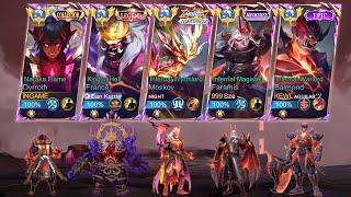 5 MAN INFERNAL GOD TEAM IN RANKED IS FINALLY HERE!!(DYRROTH EXP LANE TUTORIAL) MLBB