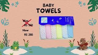 Baby Towels | Buy Best Baby Prodcuts | Baby Comforts