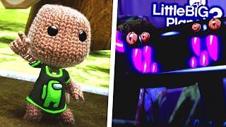 Sackboy's Knitted World - LittleBigPlanet 3 PS5 Gameplay | EpicLBPTime