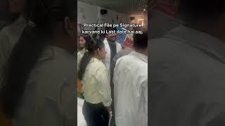 Practical file signature last date | #mbbs #neet #doctor #mbbsschool #viral #kuljeetrai #trending