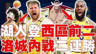 五個字喊出來！NBA「防守最強」湖人登西區前二！James挑戰生涯5萬分！Doncic持續找回手感！落城內戰二連勝｜本季最令人失望的球隊｜Curry最後一次灌籃｜NBA情報站