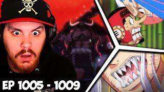 One Piece Episode 1005, 1006, 1007, 1008, 1009 Reaction - Yamato's Devil Fruit Revealed?