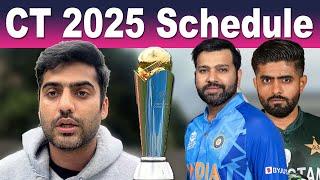 ICC Champions Trophy 2025 Complete Schedule | Anus Saeed Exclusive Vlog