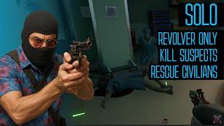 Ready Or Not | Coastal Grove Medical Center | Solo | Revolver Only | No Armor | 4K