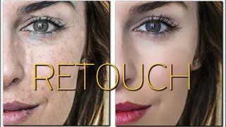 Face Retouching - How to Retouch - Photoshop CC (simple method)