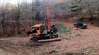 Dokončujeme linku a balíme lanovku. Sthil ms 462 a ťažba bukov v kopci. LKT MAN