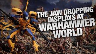 The Jaw Dropping Displays at Warhammer World!