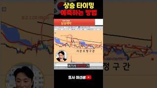 주가의 상승 타이밍 예측 하는 최고의 방법 #주식강의 #주식공부