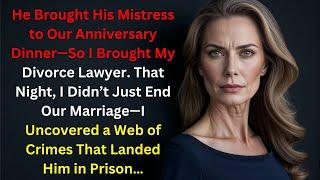 He brought his mistress to our anniversary dinner—so I brought the divorce lawyer to dessert