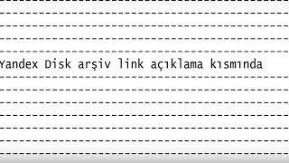 Yandex Disk Dev Türk İfşa Arşiv Güncel Link Açıklamada