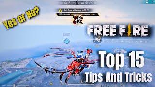 FreeFire 15 Mythbusters - Free Fire tricks and tips | FF Tech King