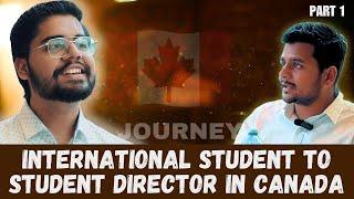 How a Indian Student Became Director at his University in Canada | IS-5