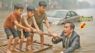 Tỷ Phú BẤT NGỜ Được Cứu Sống nhờ 3 Đứa Trẻ Mồ Côi Và Nhận Được BÀI HỌC Thay Đổi Cuộc Đời | T - Story