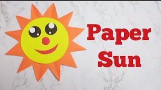 Sun Paper craft || How to make a paper sun for kids || DIY paper sun || Craft Diary28.