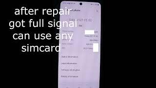 Remove Demo Retail Mode & Repair Imei blacklisted Samsung SAMSUNG GALAXY S21 FE SM G990U SM G990B