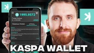 Kaspium Wallet Tutorial - Best Kaspa Wallet