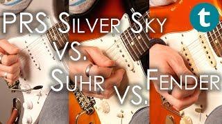 PRS Silver Sky vs. Fender vs. Suhr | What's the best Strat? | Thomann