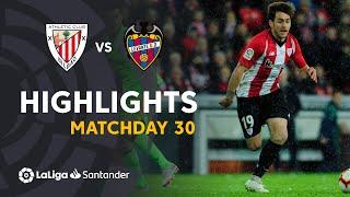 Highlights Athletic Club vs Levante UD (3-2)