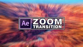 After effects Zoom Transition Tutorial - Zoom Effect