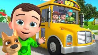 Wheels On The Bus | Traffic Learning and MORE Educational Nursery Rhymes & Kids Songs