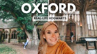 Enchanting OXFORD: The Real-Life HOGWARTS - Harry Potter filming locations, England, UK - vlog