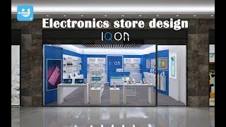 Electronics store design #retaildesign #electronicshop #shopdesign #retail #shorts  #designvideo