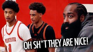 Alijah Arenas vs Tajh Ariza electrifies crowd & James Harden!