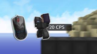 20cps in hypixel bedwars.. (w/ handcam)