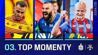 WSZYSTKIE GOLE 3. KOLEJKI! | TOP MOMENTY | EKSTRAKLASA 2024/25